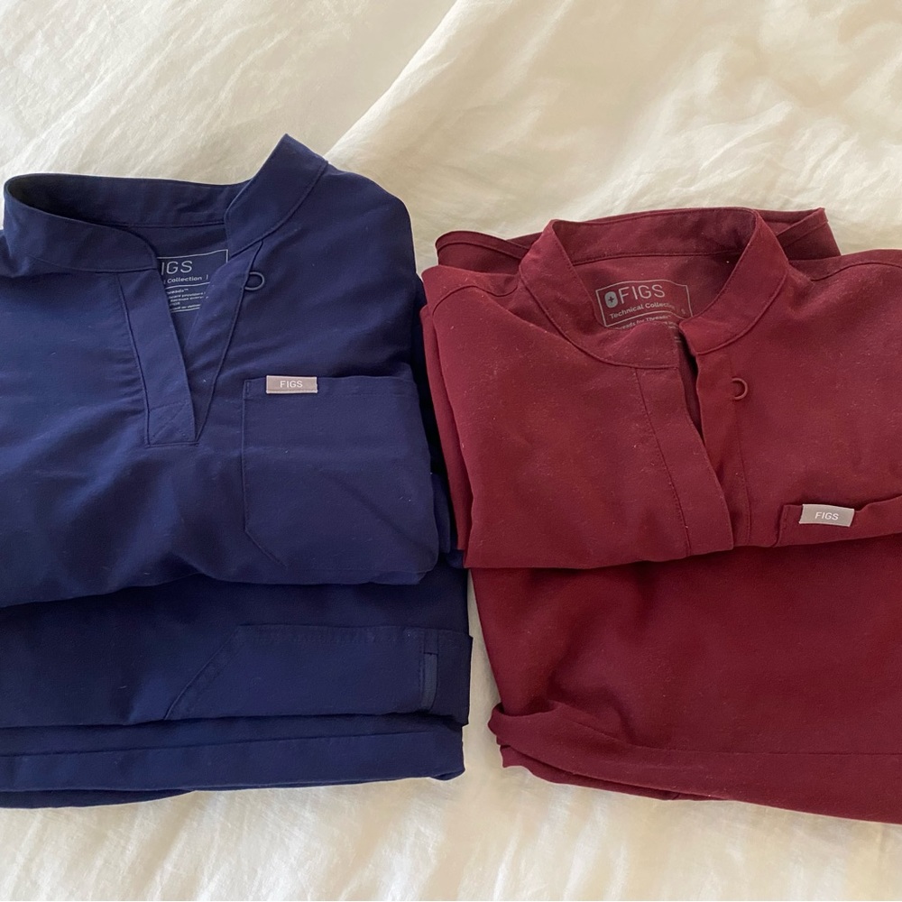 FIGS Maternity Scrub sets